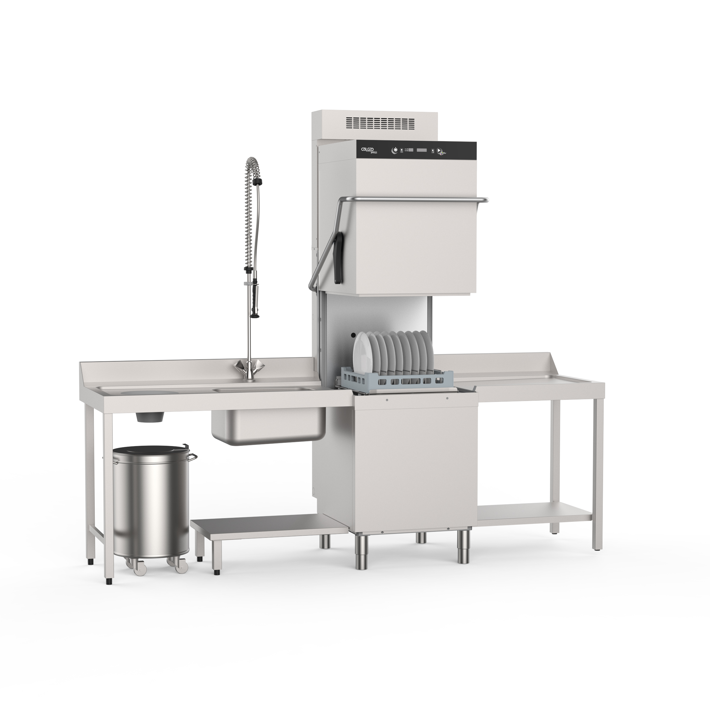 TOP klasės kupolinė indaplovė su garų rekuperatorium ProTech 49 NRG