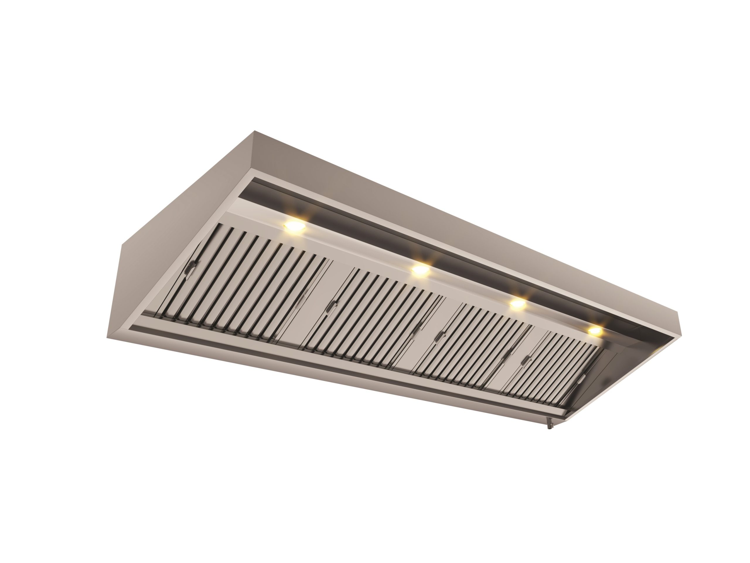 Ner. plieno gartraukis pakeltu priekiu su filtrais ir LED pašvietimu 